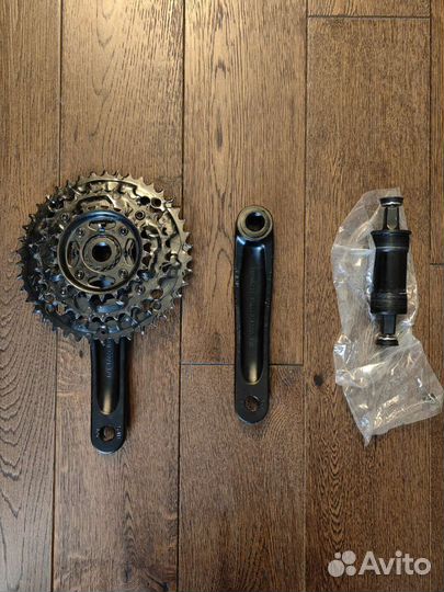 Система, переключатели, манетки, цепь, кассета