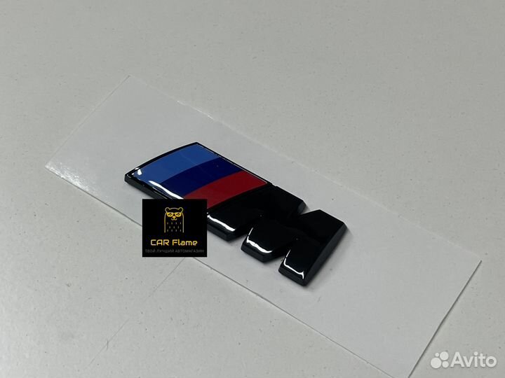 М на крыло черная глянец Bmw M performance качеств