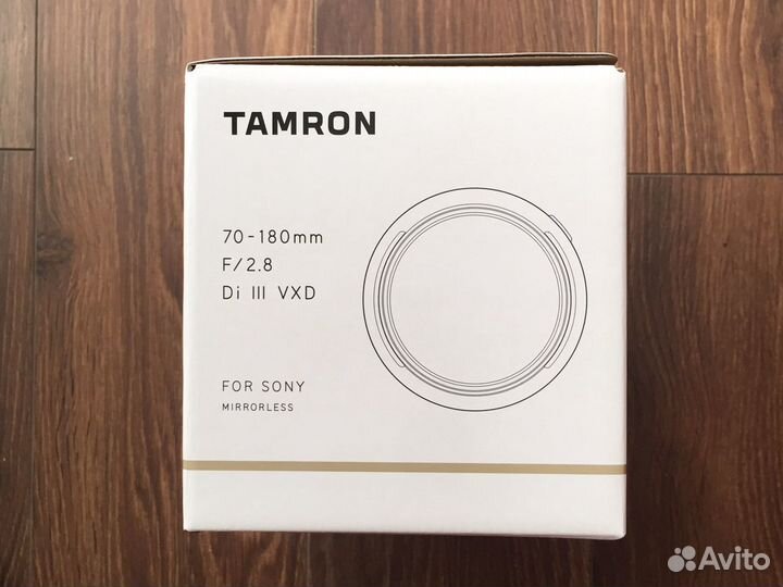 Tamron 70-180mm Di III VXD F/2.8 Sony E