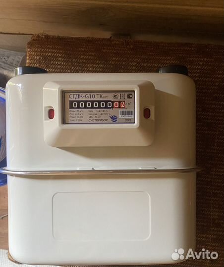 Счетчик газовый G10