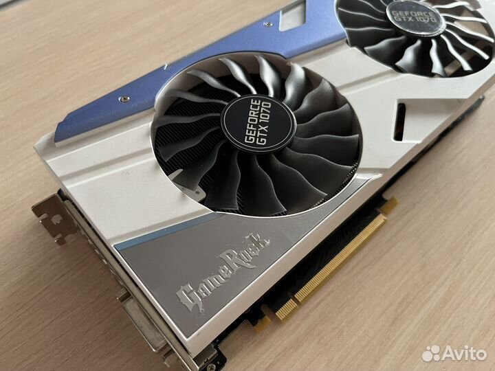 Видеокарта GTX 1070 Palit GameRock 8GB