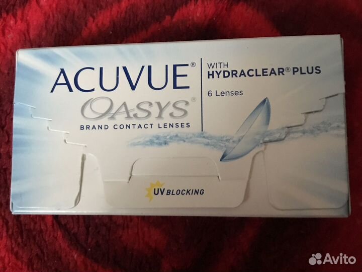 Линзы контактные acuvue oasys двухнедельные