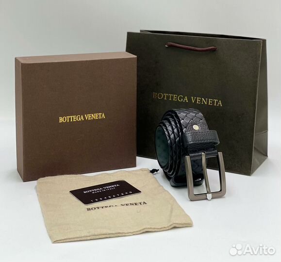 Мужской кожаный ремень