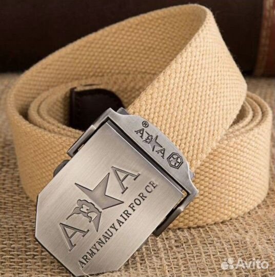 Мужской ремень текстильный