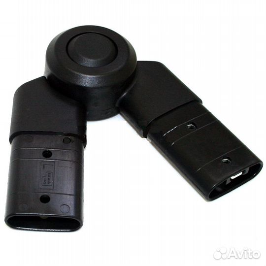 Усиленный шарнир ручки на трубу овал 41/17 мм