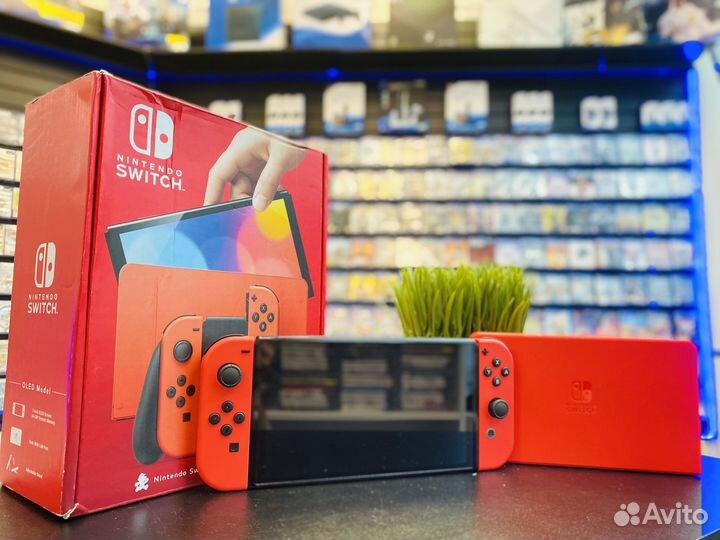 Nintendo Switch Oled Новые с играми / рассрочка