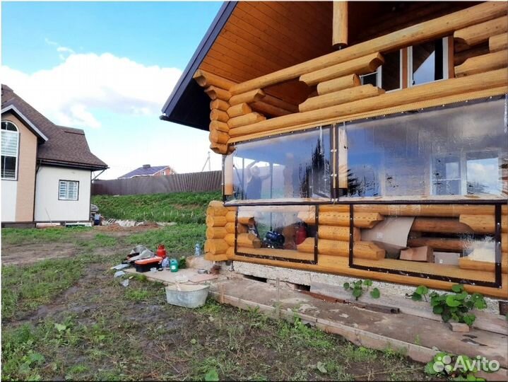 Мягкие окна для веранд, террас, беседок