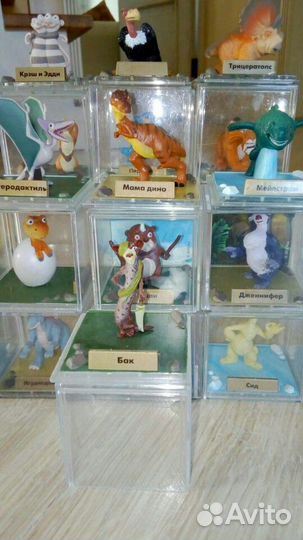 Фигурки героев ледникого периода