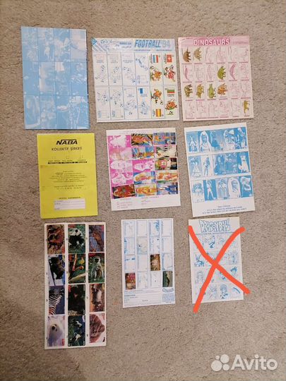 Альбом для наклеек из жвачек