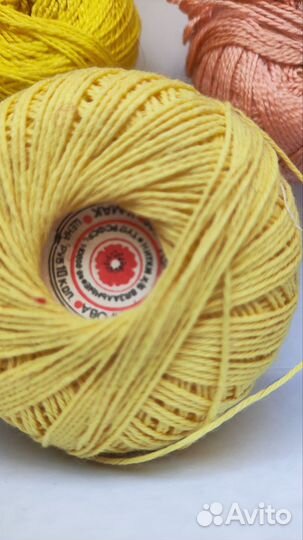 Нитки для вязания ирис,хлопок и т д