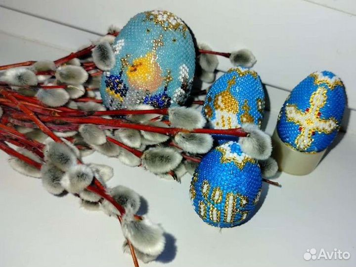 Яйцо из бисера