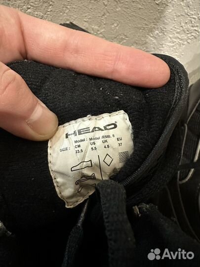 Коньки фигурные 37 размер head