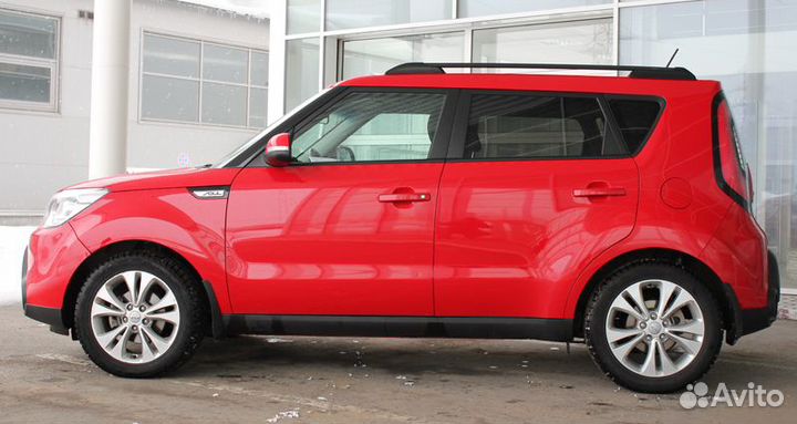 Рейлинги на крышу Kia Soul II (2013-н.в.)