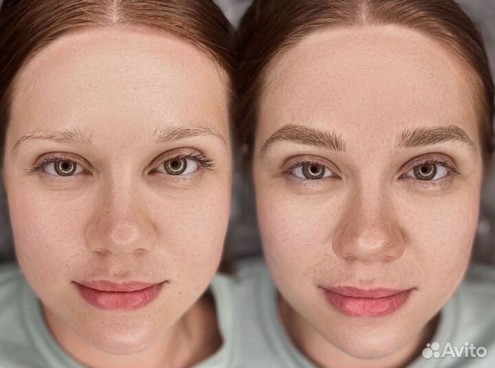 Перманентный макияж бровей волосковая техника
