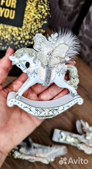 Елочные игрушки ручной работы