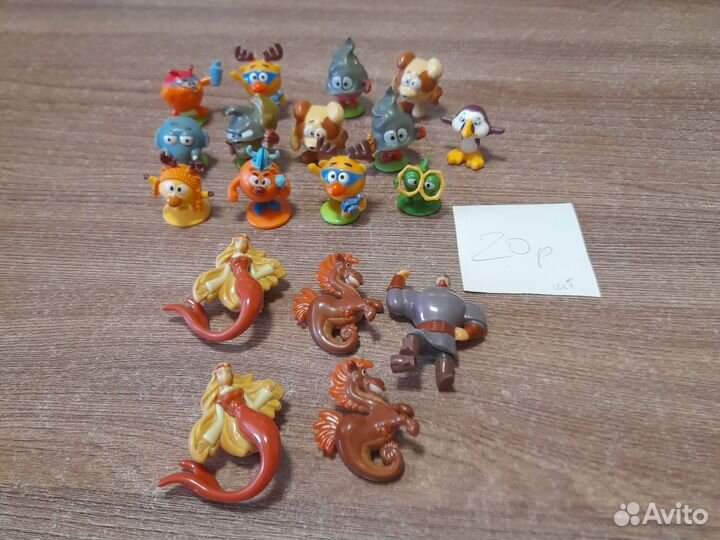 Фигурки киндер и не только