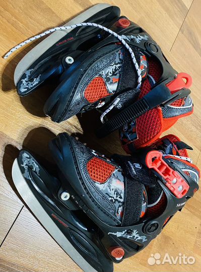 Коньки хоккейные детские 30-33 размер