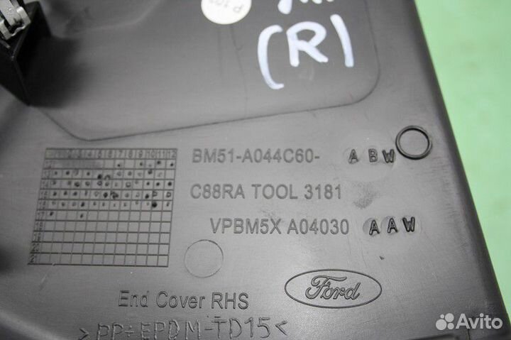 Накладка на торпедо правая торцевая ford focus III