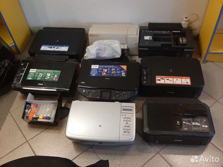 Мфу и принтеры бу epson / HP/Canon