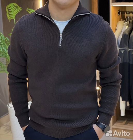 Полузамок мужской вязаный