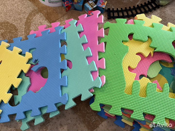 Детский коврик пазл