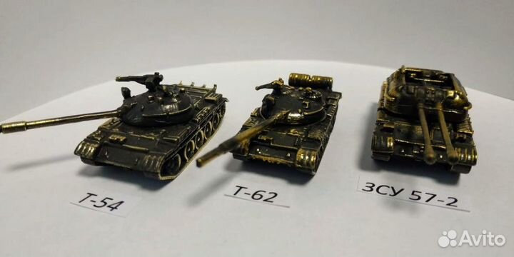 WOT: танки из бронзы 1/150