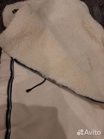 Конверт в коляску из овчины (+сумка и руковицы)