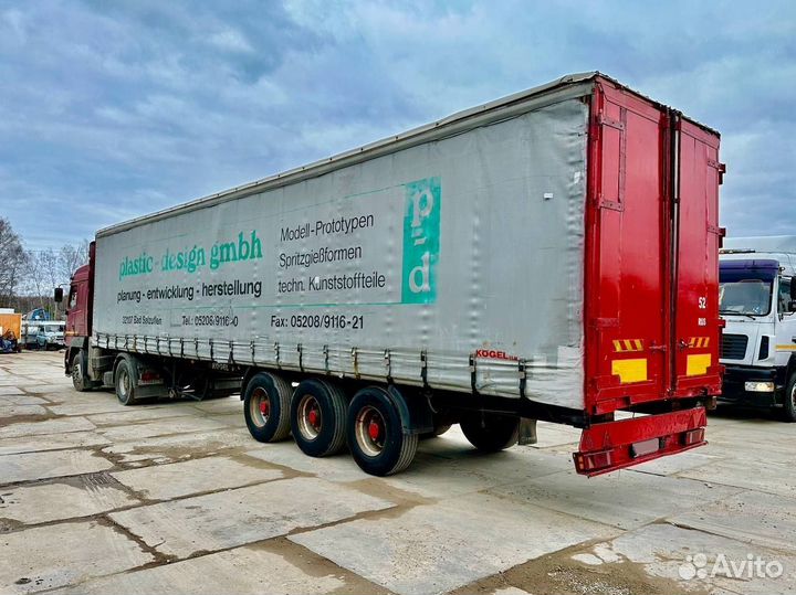 Полуприцеп шторный Kogel Cargo, 1999