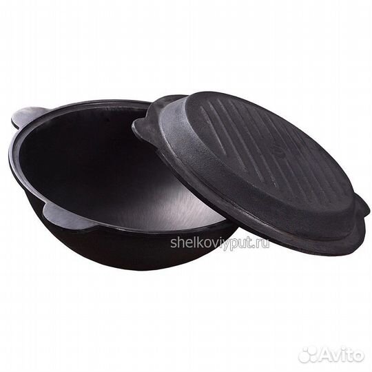 Казан чугунный узбекский