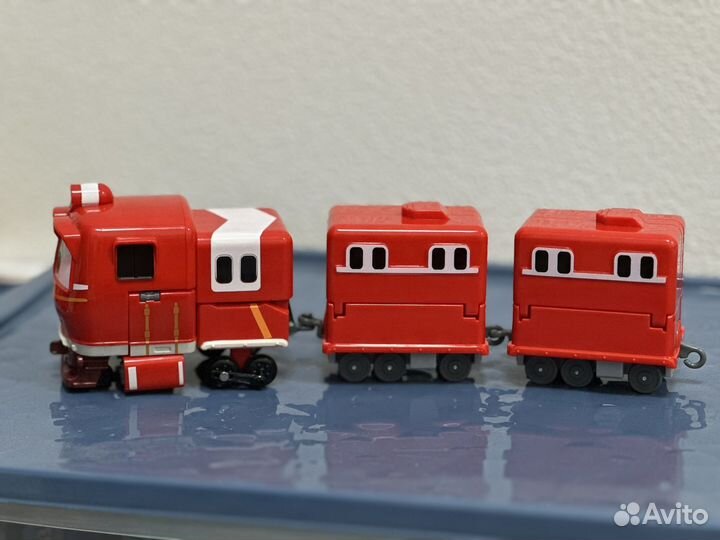 Роботы Поезда Альф с вагонами