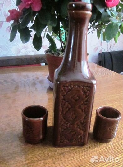 Самовар, кувшины, штофы, кружки керамика СССР