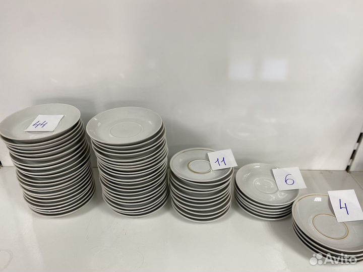 Блюдца фарфор СССР