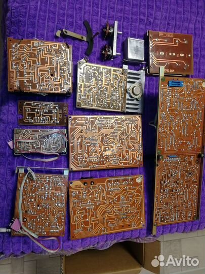 Комплект плат, деталей. к кат. магнитофону