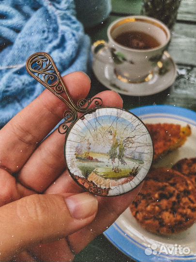 Зеркальце винтажное 1930ые года