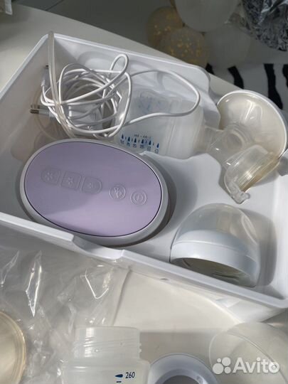 Молокоотсос avent электрический