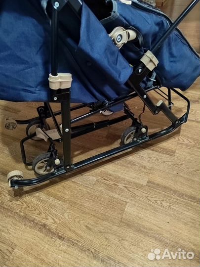 Коляска санки