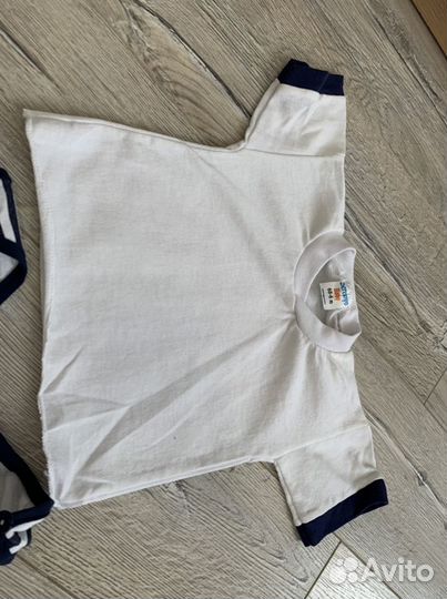 Новый костюм Майка и комбенизон на 6 месяцев, баса