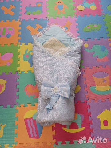 Конверт одеяло на выписку зима