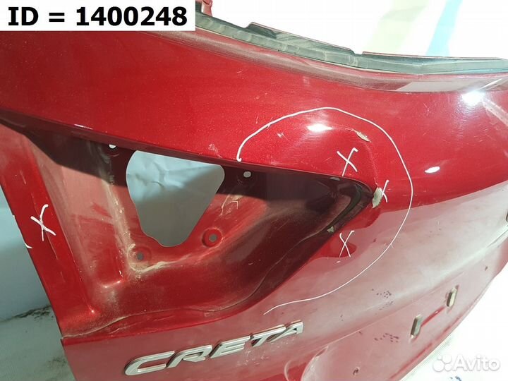 Дверь багажника Hyundai Creta