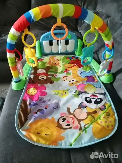 Развивающий коврик с пианино