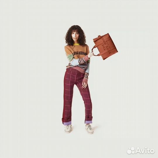 Сумка-тоут Marc Jacobs The Leather Mini Organ Oil