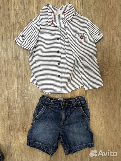 Шорты и рубашка