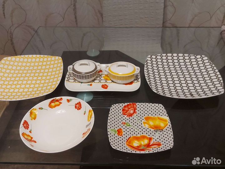 Набор столовой посуды 21 предмет