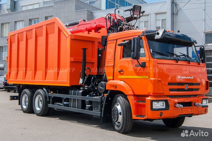 КАМАЗ 65115 с КМУ, 2024