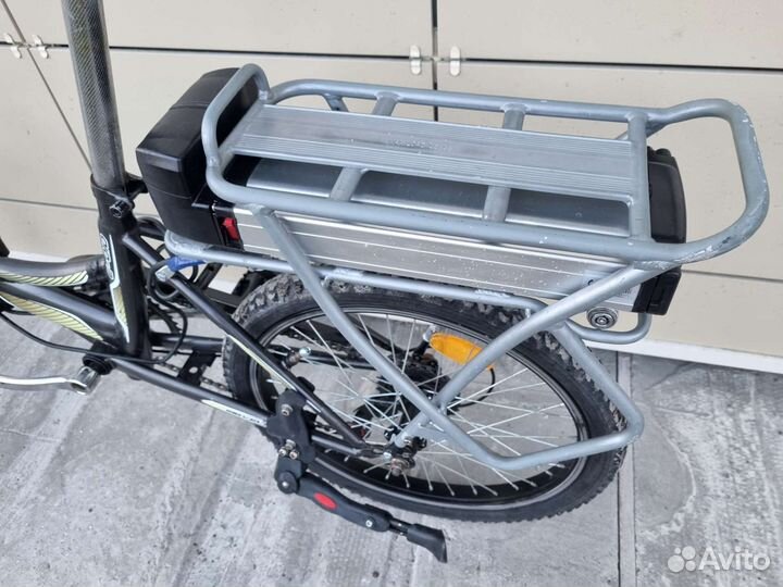 Рабочий электровелосипед, складной