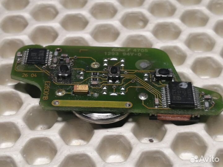 Peugeot 307 / Citroen C4 оригинальная плата ключа