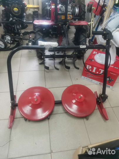 Роторная косилка на мотоблок