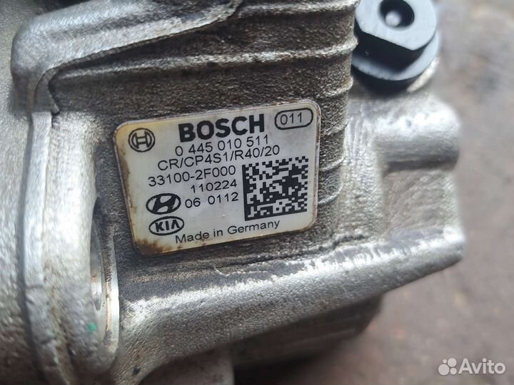 Тнвд hyundai santa fe D4HB 2.2л 331002F000