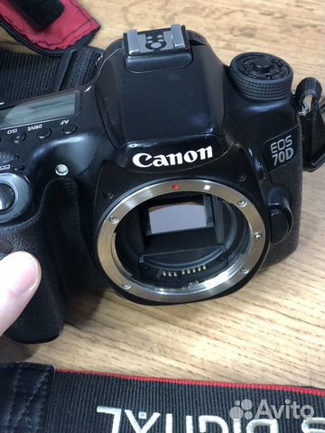 Фотоаппарат canon EOS 70D объявление продам