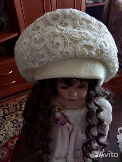 Берет женский шерсть